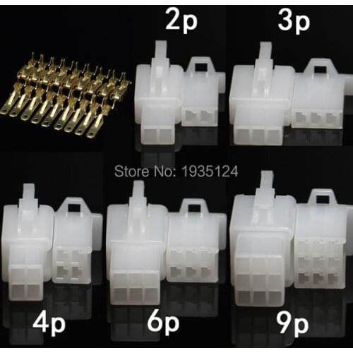 Free shipping new arrived 50sets 2.8mm auto connectors connector auto elauto electrical wire connectors