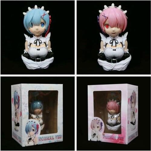 New 17cm Anime Figure Re:Life In A Different World From Zero Rem Figurine Ram Action Figures PVC Collection Model Toy