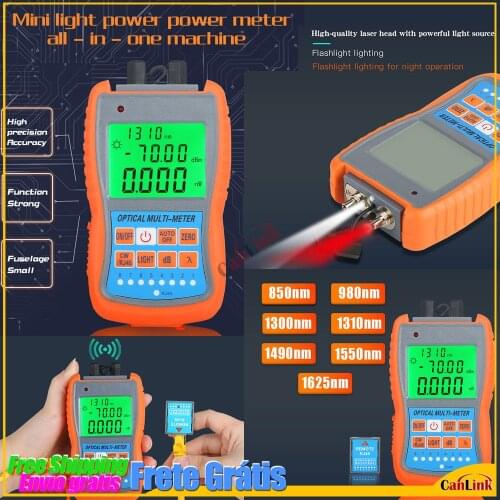 COMPTYCO AUA-G70B/50B 4in1 Mini Optical Power Meter Visual Fault Locator Network Cable Test optical fiber tester 10km 30km VFL