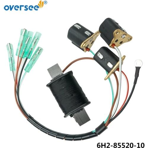 OVERSEE 6H2-85520-10-00 & 6H2-85580 CHARGE COIL kIT for Yamaha 60HP Outboard Engine