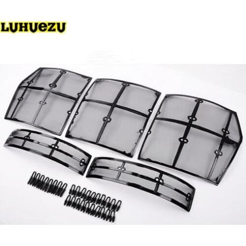 Luhuezu Stainless Steel Front Bumper Grille Insects Prevention Nets Cover For Toyota Land Cruiser 200 Accessories 2016