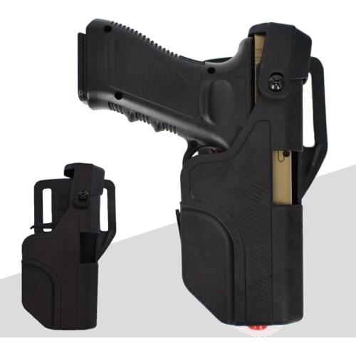 New Glock Gun Holster Tactical Gun Case For Glock 17 19 22 23 Army Police Gun Hunting Airsoft Combat Gun Belt Holster