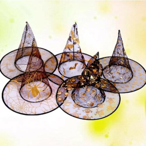 New Arrival Deluxe Black Cloak Cap Witch Hat Childs Halloween Fancy Dress Witches Accessory