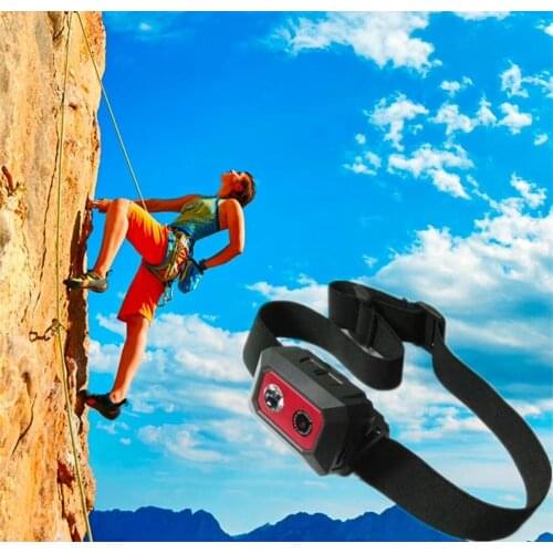 New style F18 Night Vision Head-mounted 1080P HD Camera for Outdoor Sports Traveling Camcorder micro camera