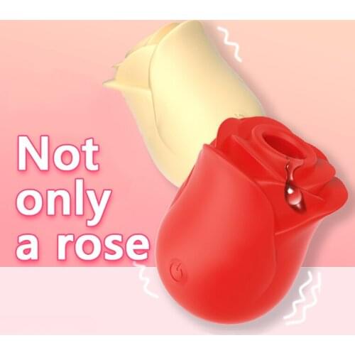 Rose Vibrator G Spot Stimulator Silicone Waterproof Female Vagina Clitoris Massager Sex Toys For Woman