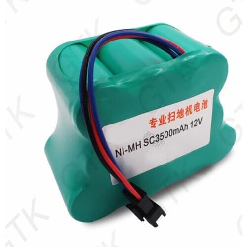 GTK 12V 3500mAh ni-mh sc replacement battery for D80I CEN82C CEN82 800 810 820 830 Vacuum Cleaner Sweeping robot