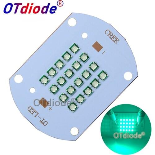 High Power LED Cyan 495nm Chip 10W20W30W50W60W Epileds 3535 Ice Blue DIY COB LED Diode Bulb Light For DIY Plant Grow Led Light