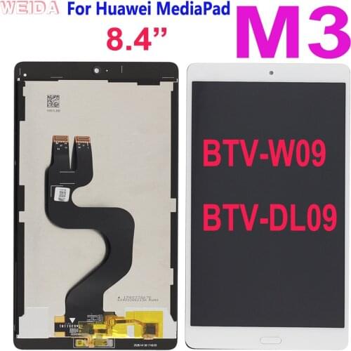 Original 8.4" Lcd For Huawei MediaPad M3 BTV-W09 BTV-DL09 Lcd Display Touch Screen Digitizer Assembly for Huawei MediaPad M3 Lcd