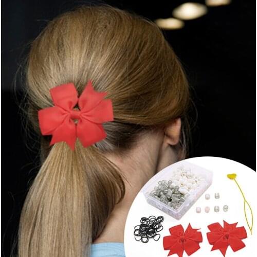 1Set Braid Braiding Hair Rings Styling Accessories Tools African Elastic Cord Jewelry Findings Tube Charm Dreadlock Clasps Beads