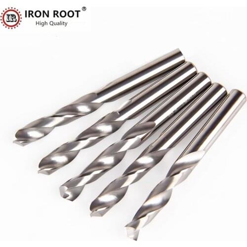 5P 55° CNC Lathe Too Aluminuml Solid Carbide Drill Bit 5.5mmx60x100 / 6.0mmx60x100 Straight Shank Twist Drill Bit