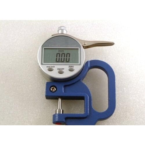 0-12.7mm/0.5" digital thickness gauge digital display micrometer thickness gauge tester thickness meter accuracy 0.01