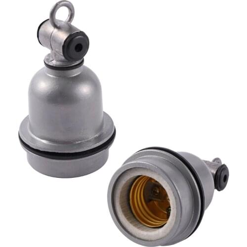 Animal heating lamp holder ceramic insulated E27 light socket screw plug adapter converter use for industrial heating 1 Pc