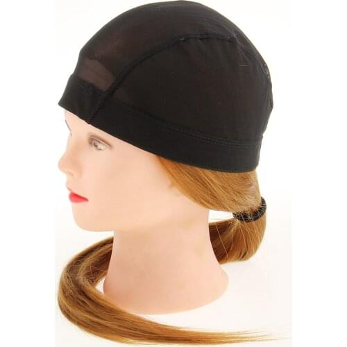 Spandex Elastic Cool Hair Cap Net Making Wig Sonod Hairnet Accessories Black