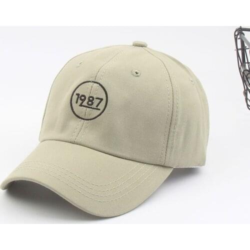 Digital Embroidery Caps Spring Summer Wild Couples Outdoor Outing Sports Baseball Cap Men Women Curved Brim Hat Trend 2021 New