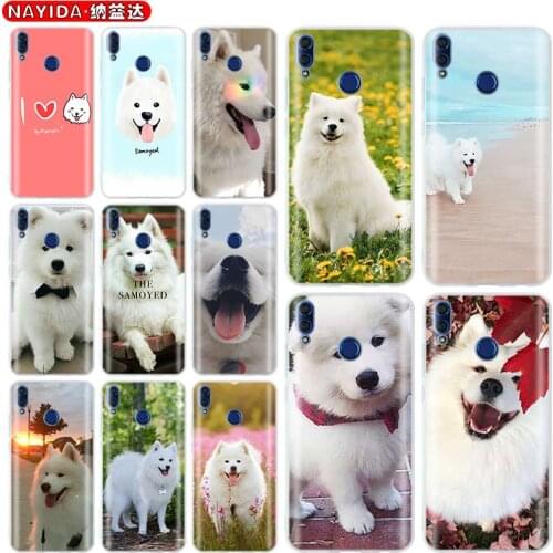 Soft Silicone Case For Huawei Honor 30 20 10 9 lite 9a 8a 7a Pro 8 10i 20i 30s lovely Samoyed dog