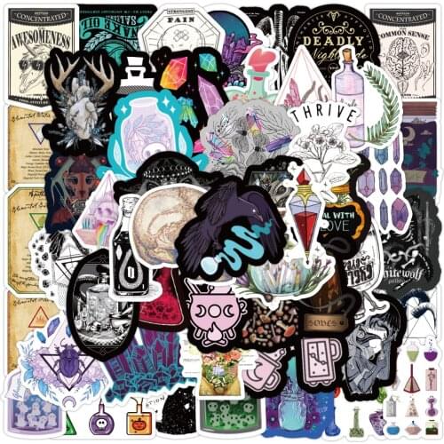 10/30/50PCSapothecary Pharmacist Graffiti Stickers Water Cup Luggage Skateboard Guitar Waterproof Stickers Wholesale