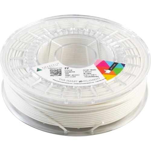 SMARTFIL PP, 2.85mm, IVORY WHITE, 700g Smart Materials 3D printing filament