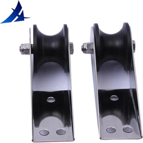 One Pair of Small Bow Anchor Roller 160mm Stainless Steel For Boat/Yacht/Marine boat accessories marine
