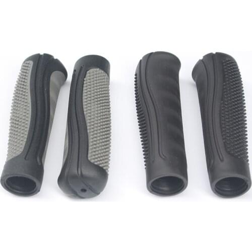 For Bya412 original handle cover large folding bicycle handle cover spare parts handlebar double color plastic handle cover