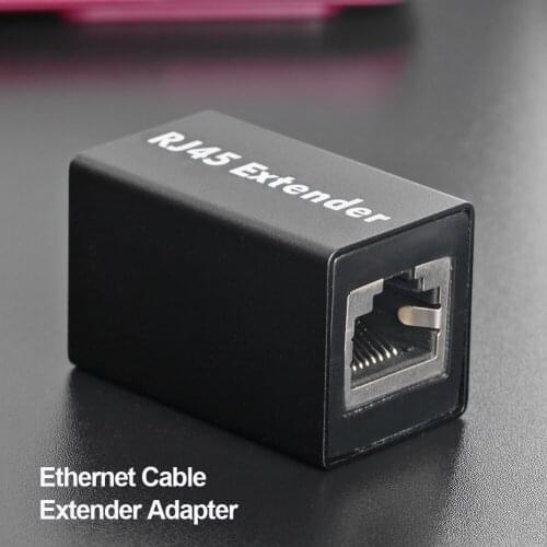 Connector Extender Converter Computer Safety Parts RJ45 Network Set Household for Ethernet Cable Female to Female