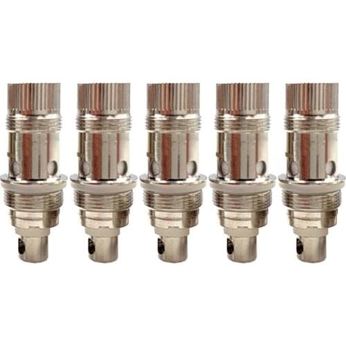 5 Pcs/Box Replacement Atomizer Coil Heads BVC Coils 0.7ohm 1.6ohm 1.8ohm