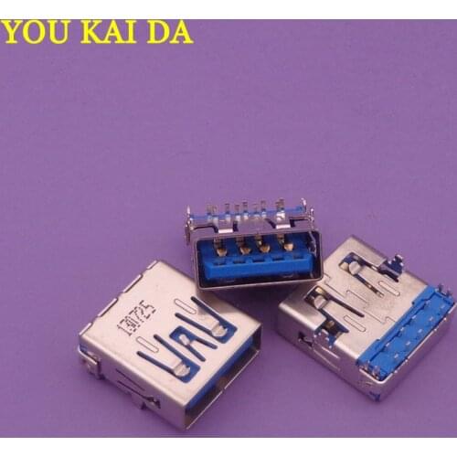 5PCS/LOT New 3.0 USB Connector JACK for Lenovo sony dell HP Samsung Asus Laptops USB mother seat 9pin