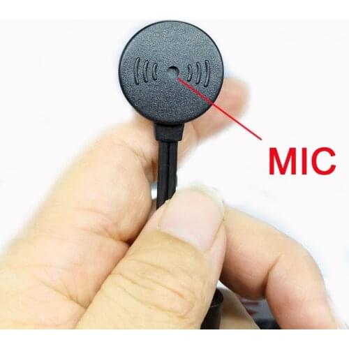 DC 12V CCTV Audio MIC (DC/Audio Cable) For Security CCTV DVR Camera System Wide Range High Sensitive CCTV Microphone Device