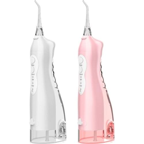 Professional Water Flosser Portable Oral Irrigator Rechargeable Dental Water Jet For Teeth IPX7 Waterproof Tooth Cleaner Shower