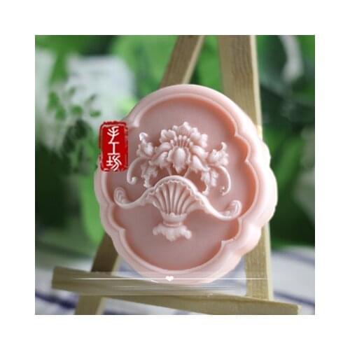 Soaps Mould Mold Mousse Mold DIY Candle Resin Silicone French Flower Basket Silicone Silicone Rubber PRZY Eco-friendly