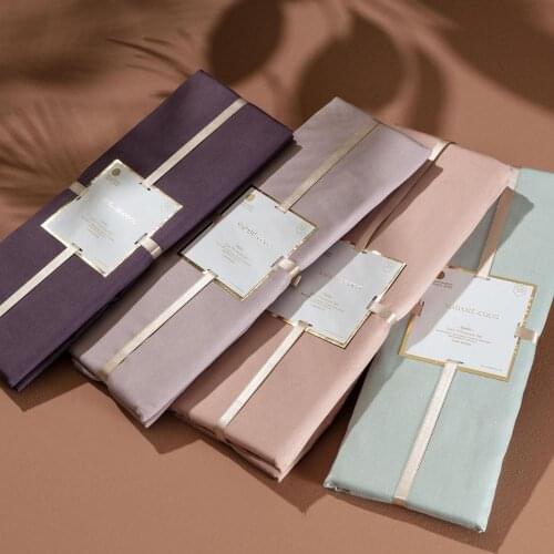 100% Sateen Pillowcase 2pcs Basic Pillowcase Decorative Pillowcase Pillow Cover Eco-Friendly Pillowcase