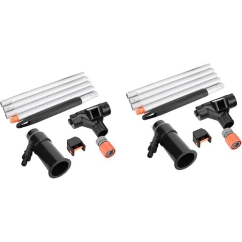 Portable Cleaning Tool For Swimming Pool With 5 Aluminum Rods In The Nozzle Suction Head