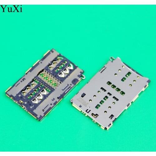 YuXi for Huawei P20 Lite SIM Card Slot Reader SIM Card Connector Socket Holder Tray Reader for Huawei Nova 3E Repair Spare Parts