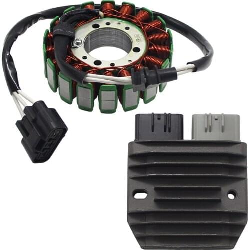 Motorcycle Voltage Regulator Rectifier+Ignition Magneto Stator Coil For Yamaha YZF R1 R1S 5PW-81410-00 5PW-81410-01 5JW-81960-00