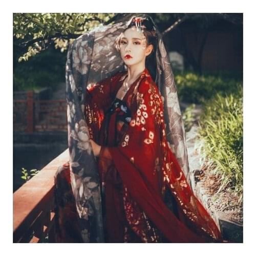 Traditional hanfu cosplay clothing 2019 new purple womens ancient tang dynasty empress dress women chinese ancient costume