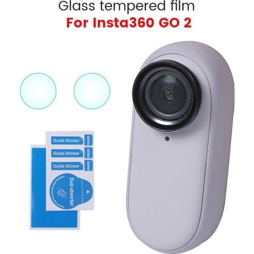 Insta360 Go2 Tempered Scratch-resistant Glass Film Combo for Insta360 Go2 Oil stain-resistant Tempered Film Insta360 Accessorie