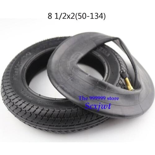 8 1/2X2 (50-134) tires 8.5 Inch Gas Scooter & Electric Scooter Baby carriage Wheelbarrow Electric scooter tyre and inner tube