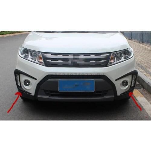 For Suzuki Vitara 2015-2018 ABS plastic mistvoorlicht decoratieve sticker beschermhoes sticker car accessories Car styling