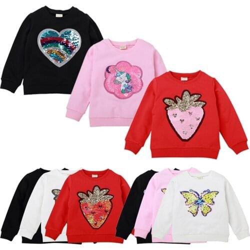 1-7 Years Children Sweatshirt Toddler Boys Girls Sweater Autumn Spring Christmas Boys Fashion Print Outfit Clothes