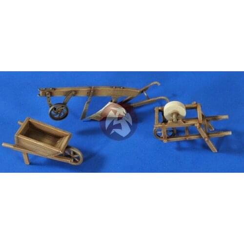 Resin farm tool combination 1:35