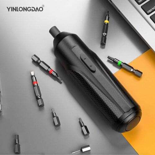 Electric Screwdriver Set Multifunctional Screwdriver Drill Set USB Rechargeable Industrial Grade Changeable Screwdriver