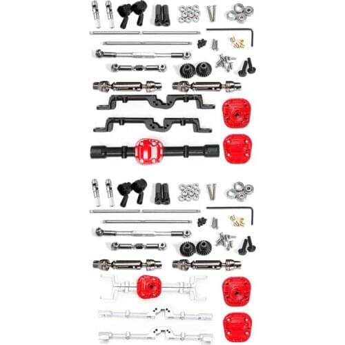 Axle Housing Replacement Part Set for MN Model RC Car D90 MN-90 MN-99 MN-91 FJ-45 MN-99S Upgrade Accessories