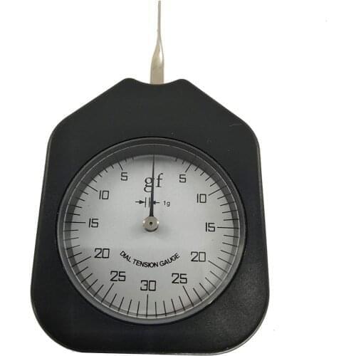 150g Single Pointer Tension Gauge with Analog Meter Tester Dial Tensiometer 30-150-30 range
