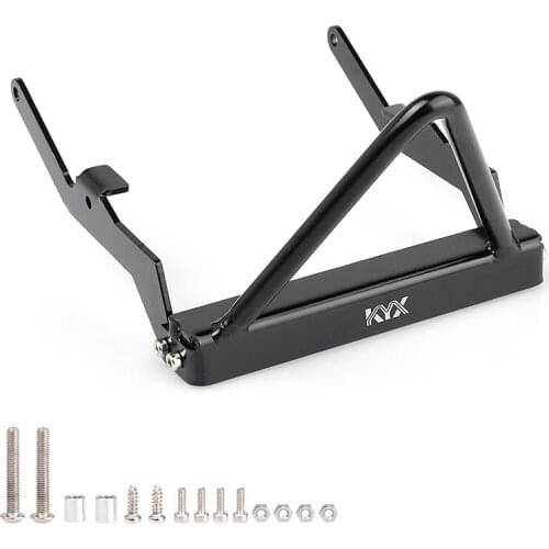 KYX Racing CNC Machined Aluminum Alloy Front Bumper Upgrades Parts Accessories for RC Crawler Car Axial Capra UTB