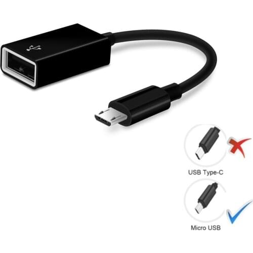 USB On The Go OTG Adapter Adaptor HOST Cable USB A Female to Micro B Male