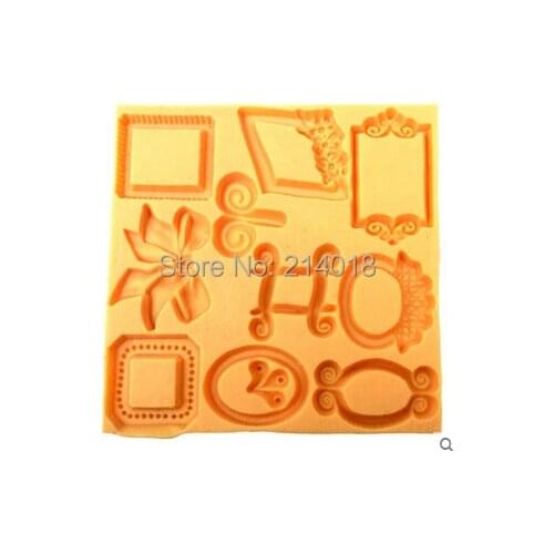 Silicone Fondat Molds ,cake Decorating Tools Silicone Chocolate Molds Soaps Moulds Silicone Rubber PRZY Stocked