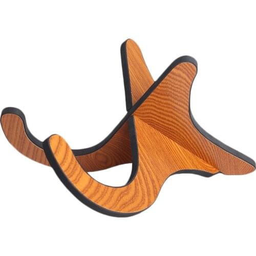 Foldable Ukulele Holder Stand Wooden Detachable for Guitar Violin X Frame Musical Instruments Guitar Parts & Accessories