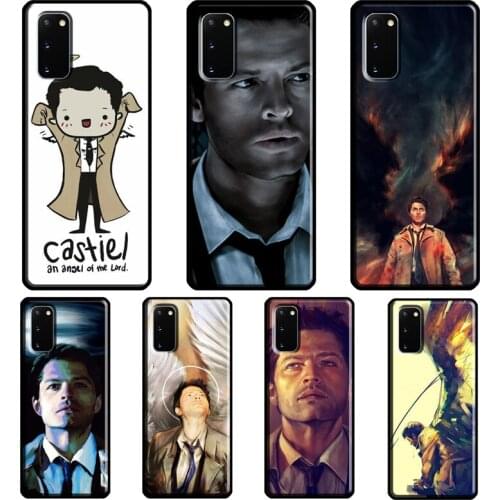Supernatural Castiel Case For Samsung Galaxy S10 S9 S8 Note 10 Plus Note 20 Ultra S20 FE S21 Ultra Phone Cover