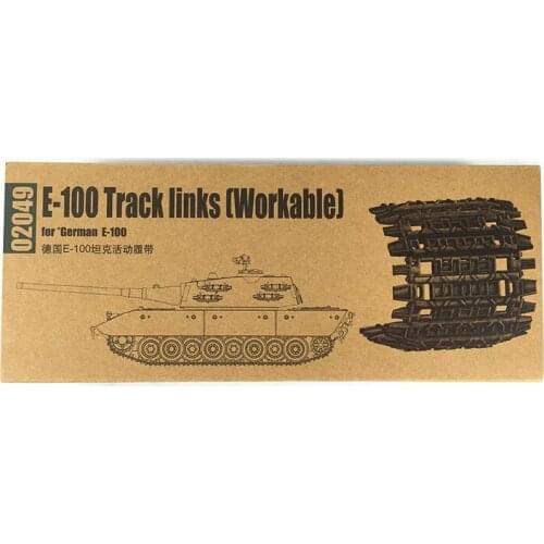 Trumpeter 02049 1/35 Track Link for German E-100 Tank Model Accessories Kit TH05472-SMT6