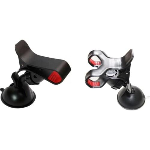Universal Car Phone Clip Holder Auto Windshield Mount Stand with Suction Cup for Mobile GPS