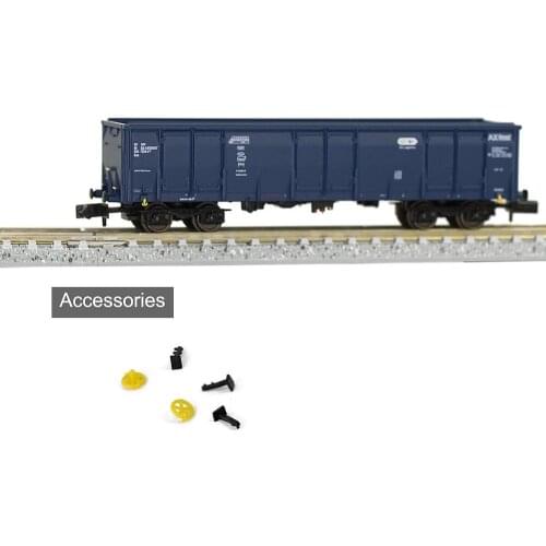 1pc/2pcs N Scale High-side Gondola Car Open Railway Wagon AX Benet 1:160 Shipping Container Carriage Freight Car C15013PA